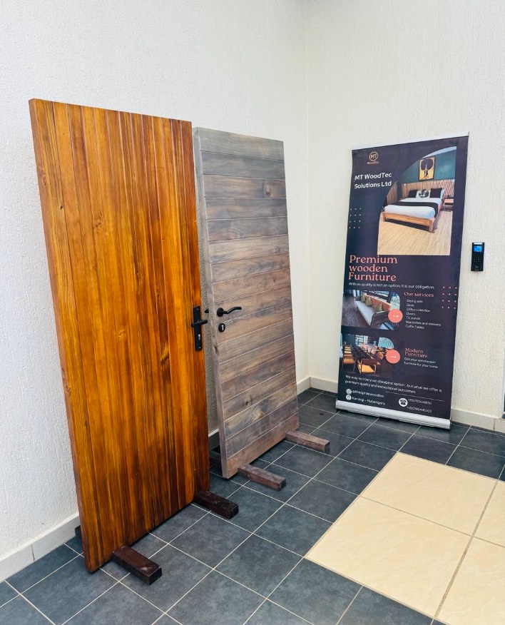 Solid Wood Door Display