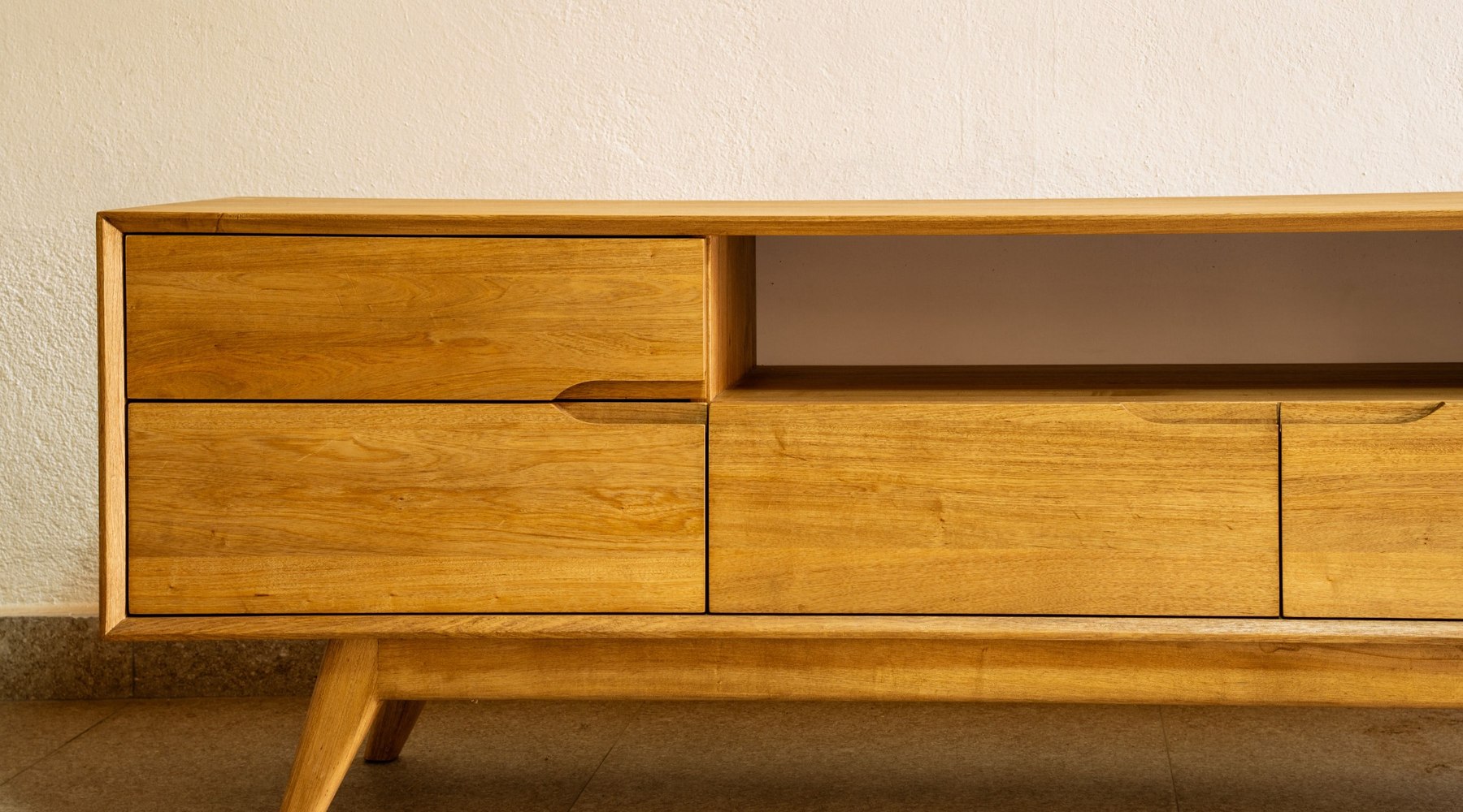 Solid Wood TV Console thumbnail 2