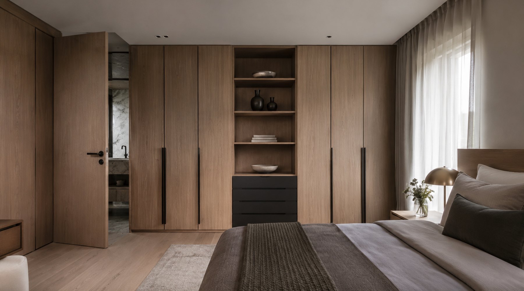 Modern Wardrobe Installation